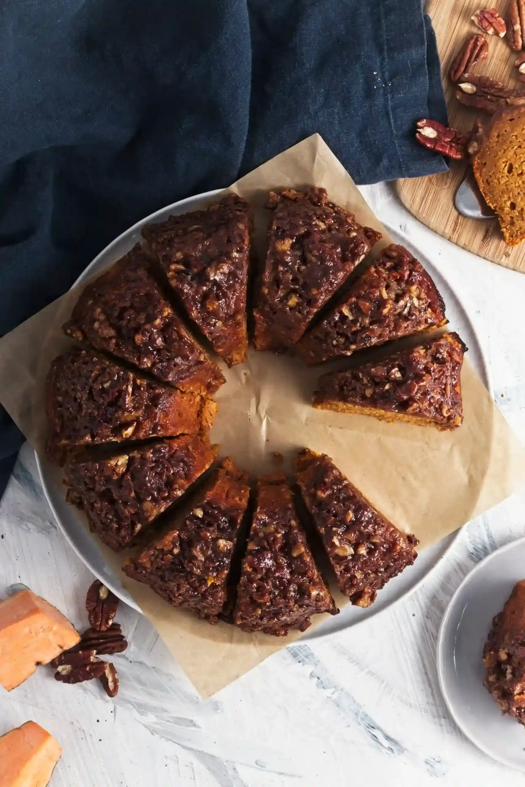 Sweet Potato Pecan Bundt Cake